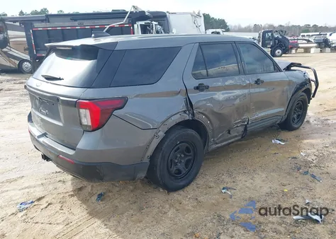 2025 Ford Police Interceptor из США, поврежденный, VIN 1FM5K8AC1SGA85279